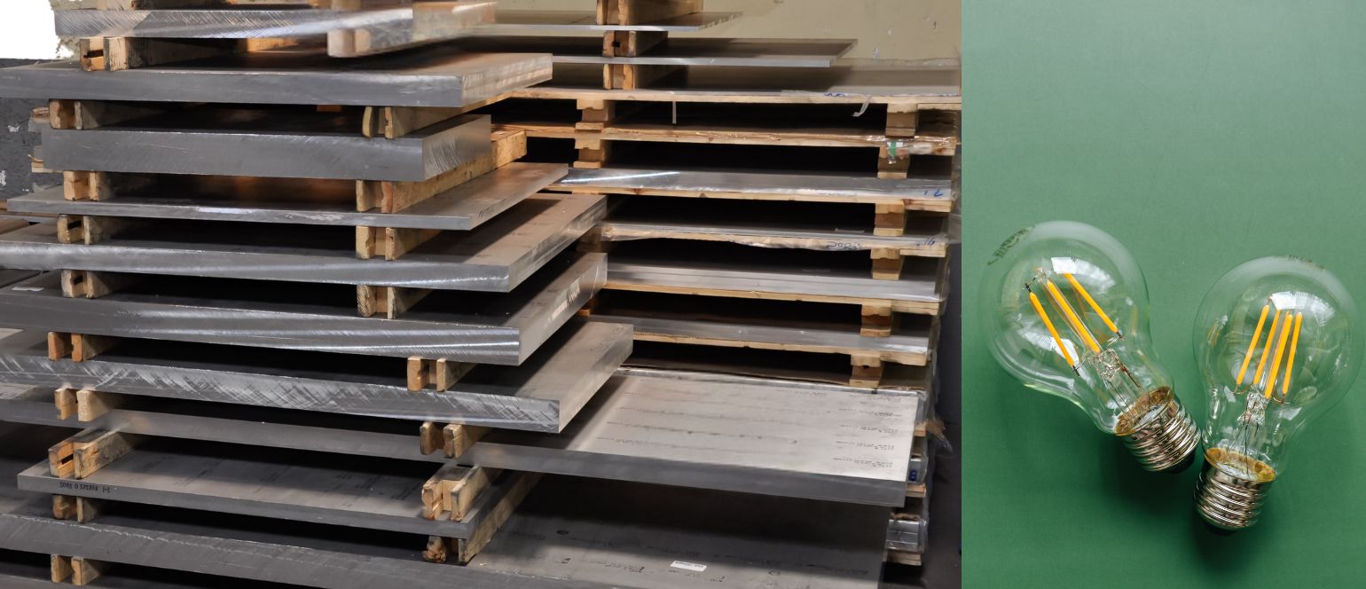 ligas de aluminio