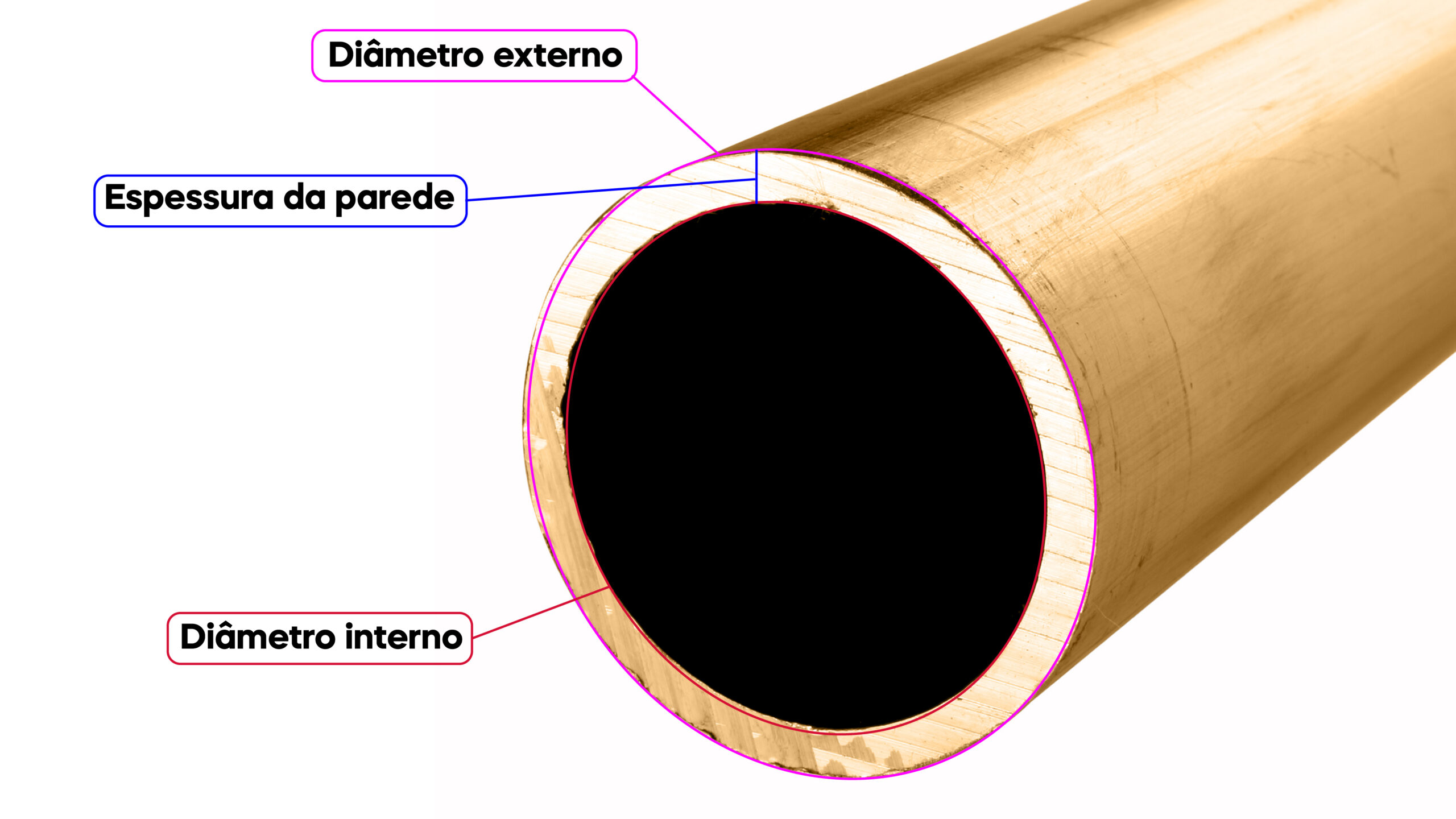 tubo de cobre